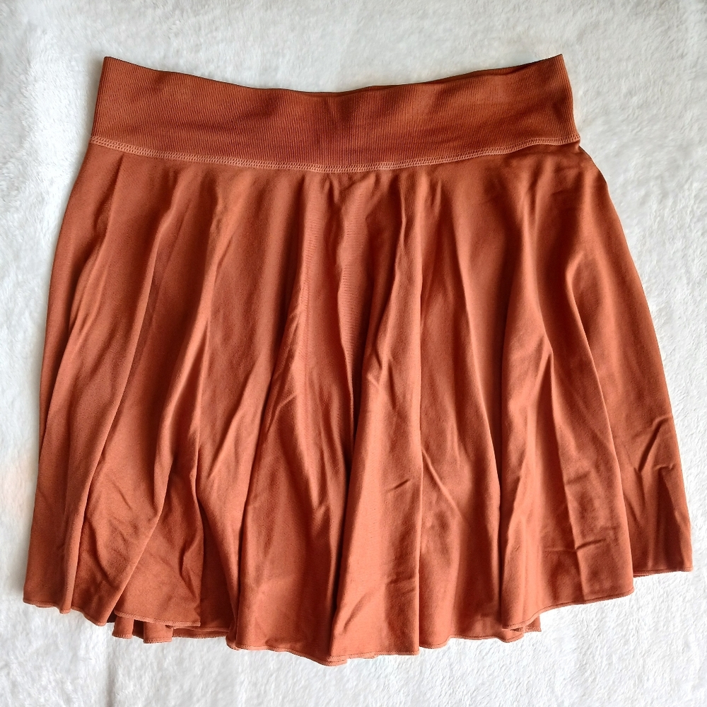 OQQ Skort Burnt Orange Size XL